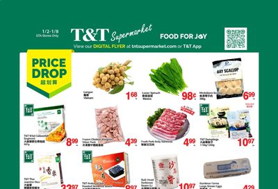 T&T Supermarket (GTA) Flyer January 2 to 8