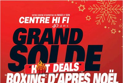 Centre Hi-Fi Flyer January 2 to 8