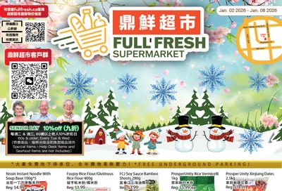 Full Fresh Supermarket Flyer January 2 to 8