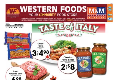 Western Foods Flyer January 2 to 8