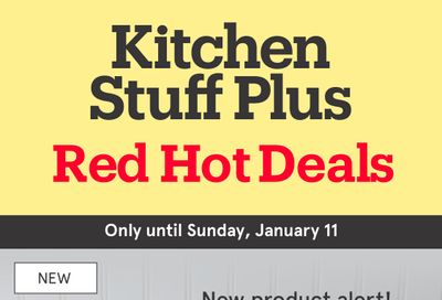 Kitchen Stuff Plus Red Hot Deals Flyer January 5 to 11
