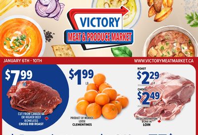 Victory Meat Market Flyer January 6 to 10