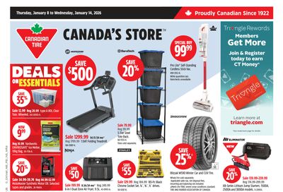 Canadian Tire (Atlantic) Flyer January 8 to 14