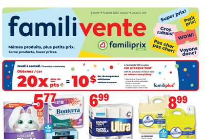 Familiprix Sante Flyer January 8 to 14