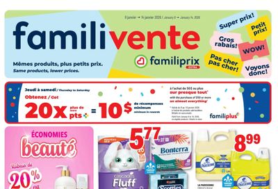 Familiprix Extra Flyer January 8 to 14