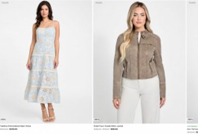 GUESS & GUESS Factory Canada: End of Season Clearance up to 50% off