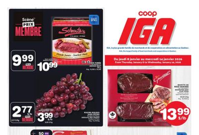 Coop IGA (QC) Flyer January 8 to 14