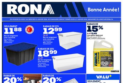 Rona & Rona+ (QC) Flyer January 8 to 14