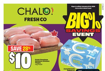 Chalo! FreshCo (West) Flyer January 8 to 14