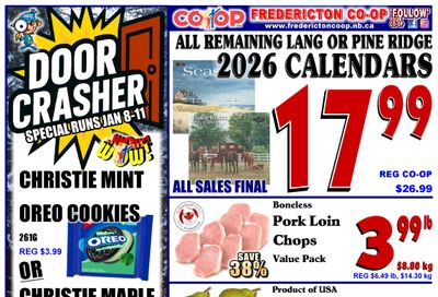 Fredericton Co-op Flyer January 8 to 14