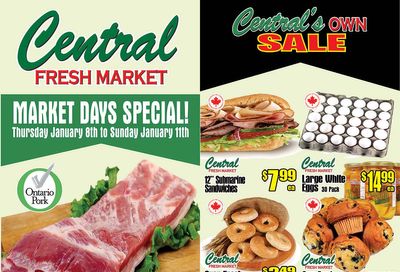 Central Fresh Market Flyer January 8 to 15