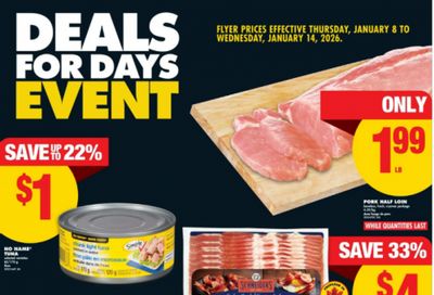 No Frills Ontario Flyer Deals January 8th – 14th