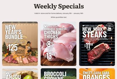 Meridian Farm Market Flyer January 8 to 14