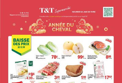 T&T Supermarket (QC) Flyer January 9 to 15