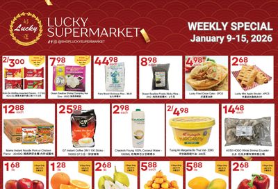 Lucky Supermarket (Edmonton) Flyer January 9 to 15