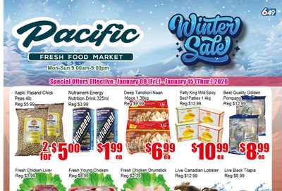 Pacific Fresh Food Market (Pickering) Flyer January 9 to 15