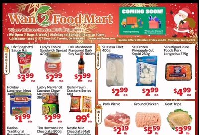 Wan 2 Food Mart Flyer January 9 to 15