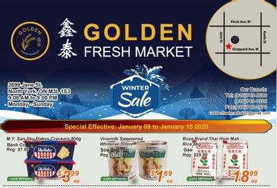 Golden Fresh Market Flyer January 9 to 15