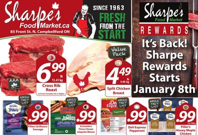 Sharpe's Food Market Flyer January 8 to 14