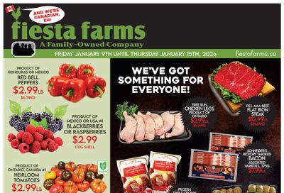 Fiesta Farms Flyer January 9 to 15