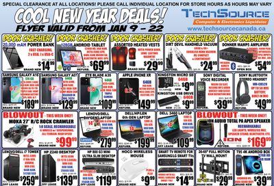 TechSource Flyer January 9 to 22