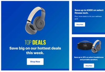 Best Buy Canada: Save up to $300 on Fitness Tech + Top Deals