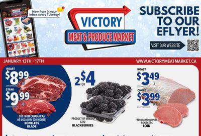 Victory Meat Market Flyer January 13 to 17