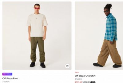 Oakley Canada End of Season Sale: up to 50% off Apparel and Accessories + up to 50% off Sunglasses + More