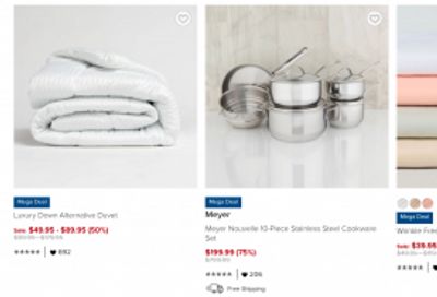 Linen Chest Canada Mega Sale + Clearance Deals: Save up to 75% Off