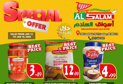 Al-Salam Supermarket Flyer January 13 to 19