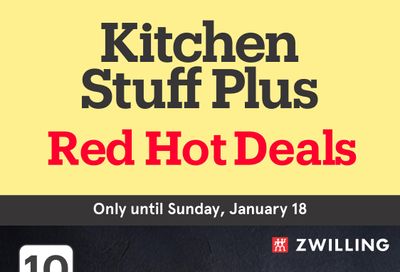 Kitchen Stuff Plus Flyer January 15 to 25