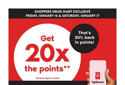 Shoppers Drug Mart (West) Flyer January 17 to 22