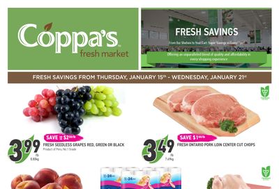 Coppa's Fresh Market Flyer January 15 to 21