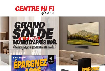 Centre Hi-Fi Flyer January 16 to 22