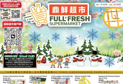 Full Fresh Supermarket Flyer January 16 to 22