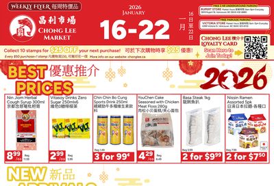 Chong Lee Market Flyer January 16 to 22