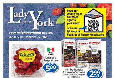 Lady York Foods Flyer January 19 to 25