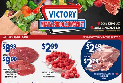 Victory Meat Market Flyer January 20 to 24