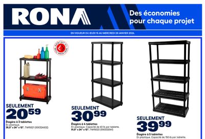 Rona & Rona+ (QC) Flyer January 22 to 28