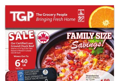 TGP The Grocery People Flyer January 22 to 28
