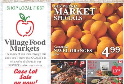 Village Food Markets Flyer January 21 to 27