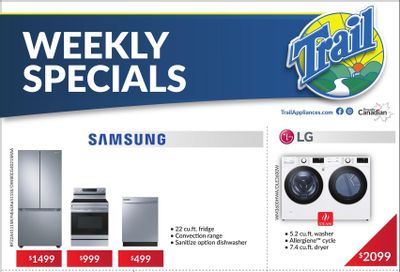 Trail Appliances (AB & SK) Flyer January 22 to 28