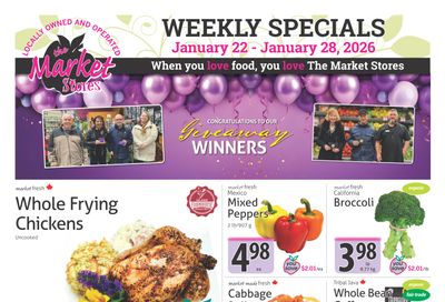 The Market Stores Flyer January 22 to 28