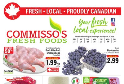 Commisso's Fresh Foods Flyer January 23 to 29