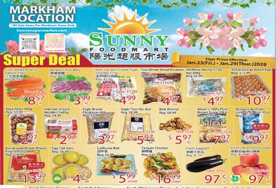 Sunny Foodmart (Markham) Flyer January 23 to 29