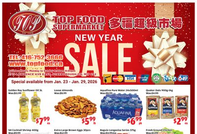 Top Food Supermarket Flyer January 23 to 29