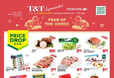 T&T Supermarket (London & Waterloo) Flyer January 23 to 29