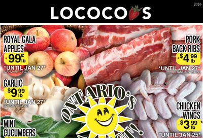 Lococo's Flyer January 23 to 27
