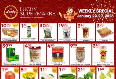 Lucky Supermarket (Edmonton) Flyer January 23 to 29