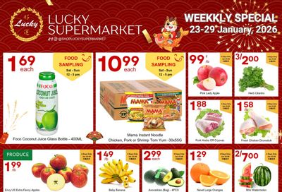 Lucky Supermarket (Surrey) Flyer January 23 to 29